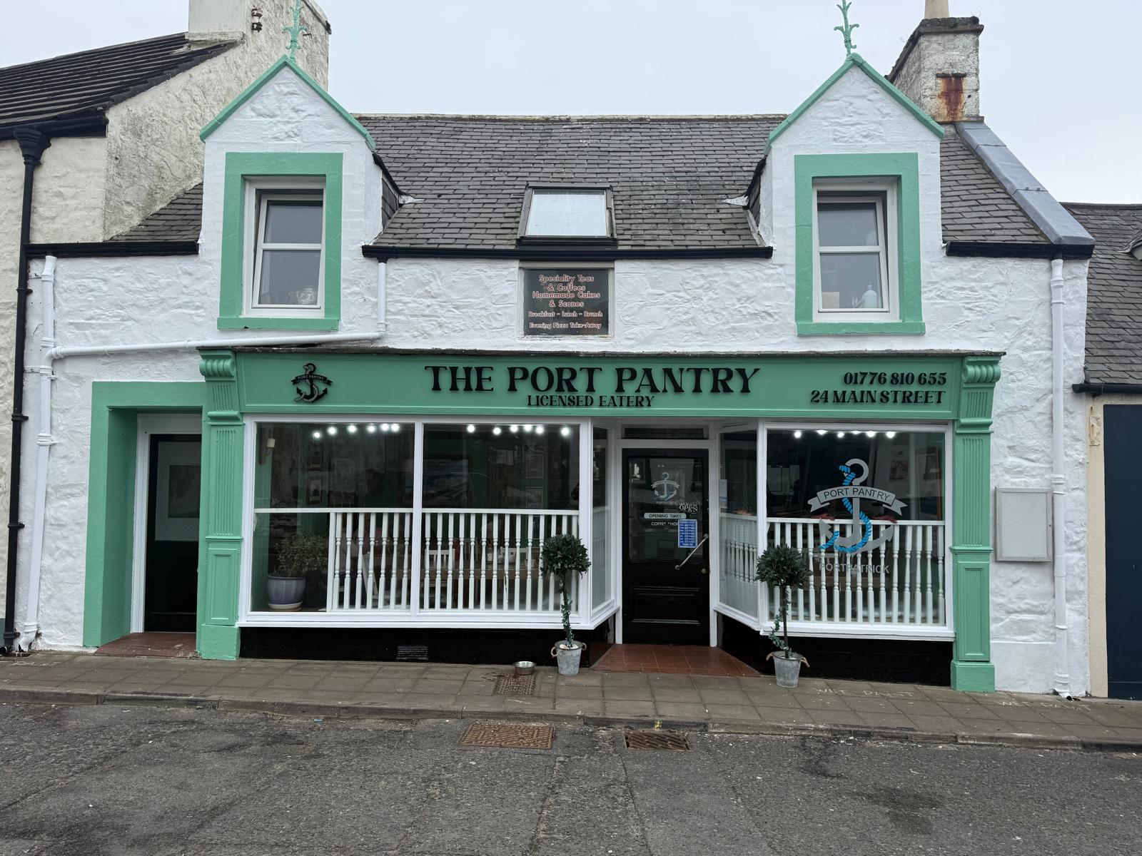 Photograph of The Port Pantry, 24 Main Street, Portpatrick